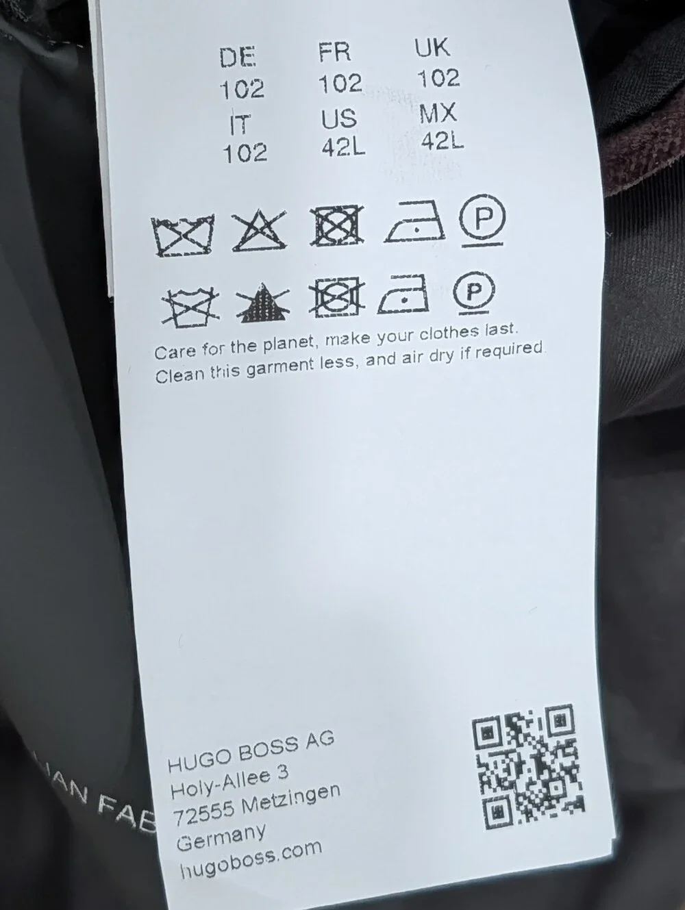 $695 BOSS HUGO BOSS 